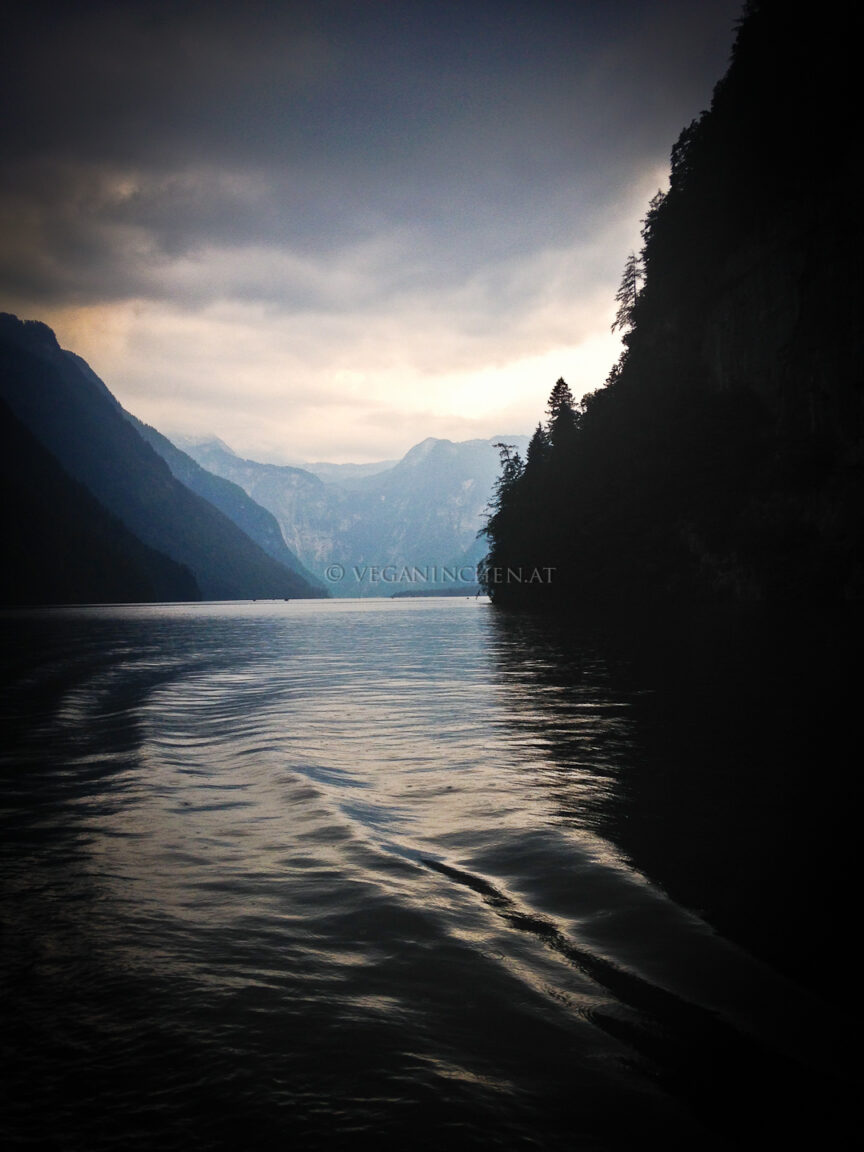 Königssee - es beginnt zu regnen